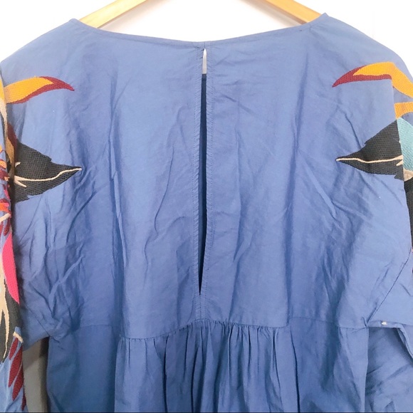 Free People Mini Obsessions Dress size Small Blue Periwinkle - Picture 10 of 10